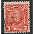 Canada 1930 3c Scarlet SG293 FU