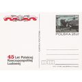 Mi P 1040: Postcard: 45th Anniversary of the Po...
