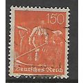 GERMANY 1921 150pf ORANGE REAPERS SG 188 FINE USED