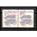 Used 2225b 1c Omnibus Very Fine CNP Left 2 PA0868