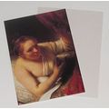 REMBRANDT - YOUNG WOMAN IN BED 1647 - GREETING ...