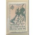 French West Africa Stamp Scott #17, Used
