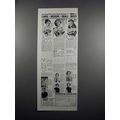 1951 Tested Sales Bras Ad - Style 101 202 303 404 505