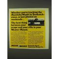 1976 Weaver Mounts Ad - Tracking the Manitoba Wapiti