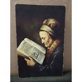 THE ARTIST'S MOTHER by REMBRANDT unused vintage...