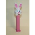 Pez Series E Easter Mr. Bunny with Pink Body Ca...