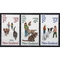 ZAYIX New Zealand B89-B91 MNH Semi-Postal Dogs ...