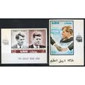 ZAYIX -Ajman 299B-300B MNH John F. Kennedy Poli...