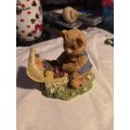 Ornamental Bear With Picnic Hamper
