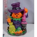 Ceramic Halloween Decoration pumpkin scarecrow ...