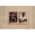 Tony Pena/Gary Pettis 1989 Topps Stickers NO.38...