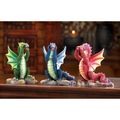 Hear-See-Speak No Evil Dragon Figurines Green R...