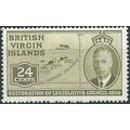 Virgin Islands 1951 SG134 24c Olive Legislative...