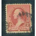 Used 220 2c George Washington Fine A14048