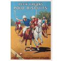 Peek Frean's Polo Biscuits Equestrian Sports Advertising Postcard