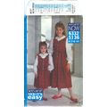 See & Sew 6332 S136 Sewing Pattern Girls Jumper...
