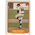 1982 Fleer baseball card 383 Doyle Alexander– G...