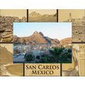 San Carlos Mexico Laser Engraved Wood Picture F...