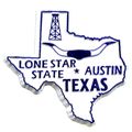 Texas The Lone Star State Fridge Magnet