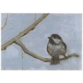 Renee Caouette Golden Chickadee 4 Bird Painting...