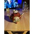 Small Oriental Lidded Trinket Pot/ Burner