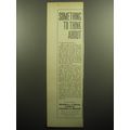 1957 Merrill Lynch Ad - Something to Think About