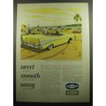 1957 Chevrolet Bel Air Convertible Ad - Sweet (just look!) Smooth Sassy