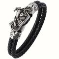 PU Leather Motorbike/Motorcycle Wristband Brace...
