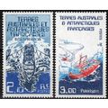 FSAT TAAF 123-124 MNH Research Ships Polar Expl...