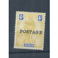 Malta stamps. 1906 4d MH SG 150 CV £27 (AM609)