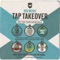 BEER MAT - BREWDOG - TAP TAKEOVER - (Cat No 106...