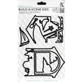 Xcut. Seaside Shadowbox Die Set. Die Cutting Ca...