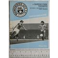 1975 programme Manchester City v. Queens Park R...