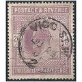 1902 SG261 2/6d Pale Dull Purple Fine Used VIGO...