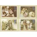 ARTHURIAN LEGENDS set of 4 issued 1985 by Post ...