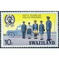 Swaziland QEII 1977 Police Training 10c Rover U...