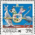 AUSTRALIA, Living Together, Tourism, blue 1988,...