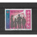 Malta.SG960 5c Family in Silhouette (Internatio...