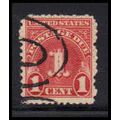 Used J80a 1c Postage Due Average Plus K1421