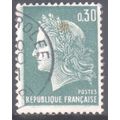 France 1969 - 30c green - "Republique" - used 2