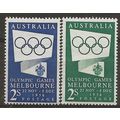 Australia 1954 Olympic Games Set Unmounted Mint...