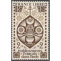 Etablissements Français dans l´Inde 1942 Michel...
