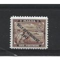 Malta.SG234 1/4d Grand Harbour,Valletta.Mounted...