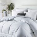 King Size All Seasons Soft White Polyester Down...