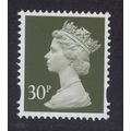 Y1694 U321 30p Dp Olive-Grey WALSALL PVA ~ Unmo...