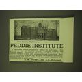 1902 Peddie Institute Ad - New Jersey, Highstow...
