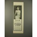 1903 Ferris Good Sense Waist Corset No. 220 Ad