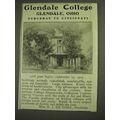 1903 Glendale College Ad - Glendale, Ohio