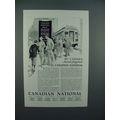 1929 Canadian National Railway System Ad - Play...