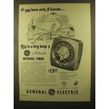 1950 General Electric Automatic Interval Timer Ad